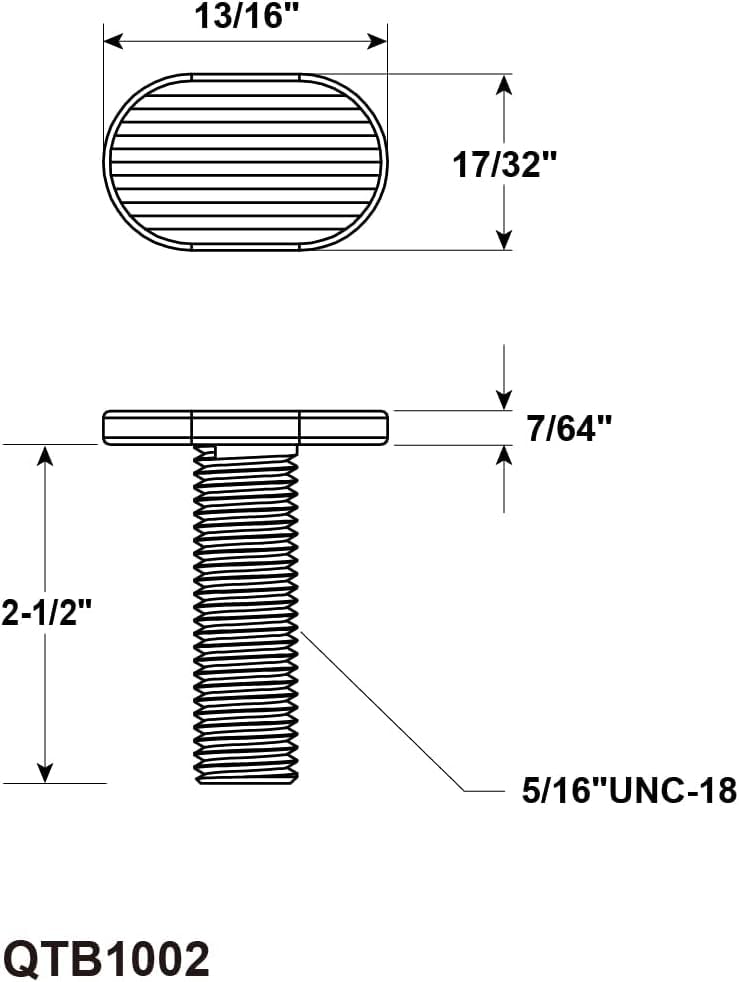 POWERTEC 72075 5/16"-18 Knobs & T Bolts Set 5pcs 5-Star Clamping Knobs with 20pcs 2-1/2 Inch Long T Slot Bolts for T Track Accessories, Feather Boards, Woodworking Jigs and Fixtures - size: 5/16"-18 Knobs (5pcs) & T Bolts Set (20pcs)