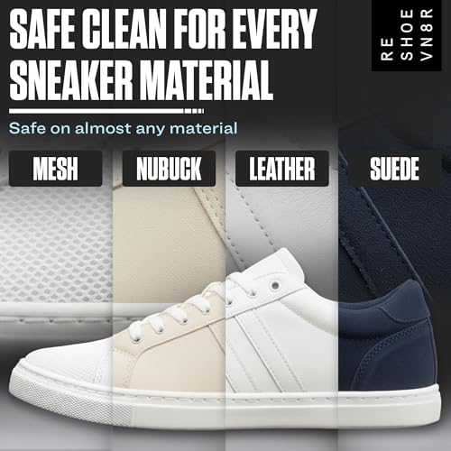 RESHOEVN8R Culture Shoe Cleaner Kit - Sneakers, Mesh, Canvas, Suede | Cleaning kit solution for sneakers, mesh, canvas, suede, knit & leather shoes, limited-edition collab set