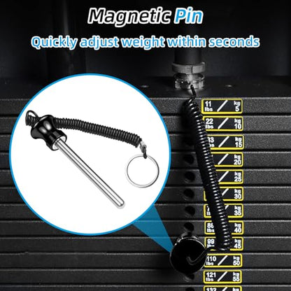 3pcs Weight Stack Pin - color: Black-3pack