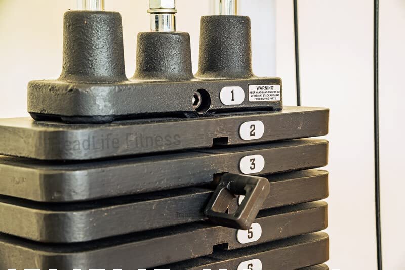 TreadLife Fitness Universal Weight Stack Pin for Commercial Gym or Home Gym | Heavy Duty Pin Insert | Health Club Grade Steel - style: Ring Handle