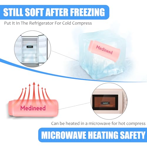 2PCS Finger Sleeves Gel Ice Pack, Lasting Cold Compress Freeze Sleeve, Reusable Finger Brace Ice Packs for Injuries, Arthritis, Tendonitis, Gout, Sprains, Middle Protectors (Pink) - color: Pink
