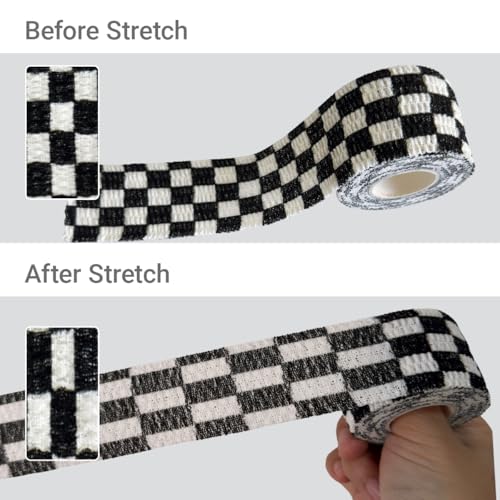 Thumb Tape for Weightlifting & Crossfit (4 Pack, 1.5" x 5 Yards) | Hook Grip Athletic Tape for CrossFit, Powerlifting & Deadlifts, Protects Thumbs, Improves Grip and Training Performance