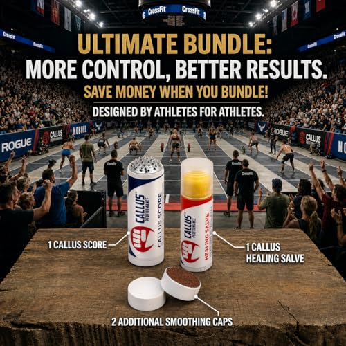Ultimate Bundle: Precision Remover, Healing Salve & 2 Smoothers | Hand Care System for Weightlifting, Gymnastics & Functional Fitness | Prevents Rips when training - style: Ultimate Bundle