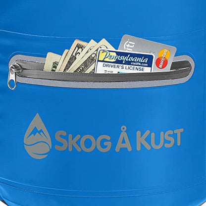 Skog Å Kust DrySak Roll Top Waterproof Bag, 5, 10 & 20 Liter - color: Navy Blue, size: 20 Liter