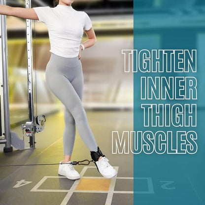 Ankle Straps for Cable Machine Woman, Balency Kickback Ankle Strap | Balency Padded Cable Ankle Attachment for Gym, Ankle Cuff, Kickback Ankle Strap for Glute Workout, Leg Extensions