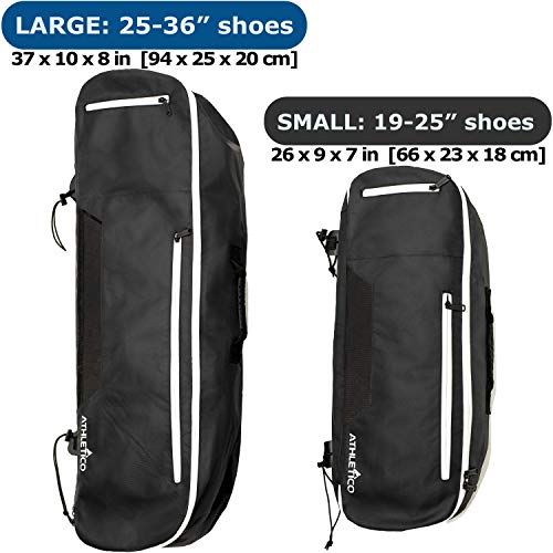 Athletico Snowshoe Bag - Snow Shoe Backpack For Carrying, Packing, and Storing Snowshoes - size: Large