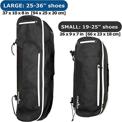 Athletico Snowshoe Bag - Snow Shoe Backpack For Carrying, Packing, and Storing Snowshoes - size: Large