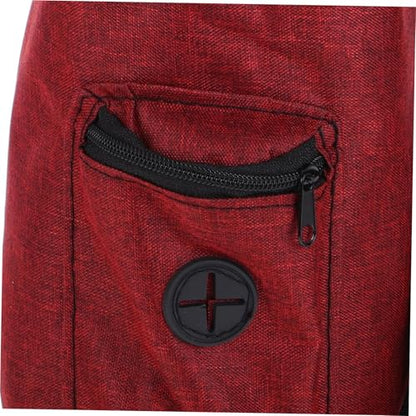 Kisangel Chalk Bag for Rock Climbing and Bouldering Waist Belt Zippered Storage Pockets for Essentials for Gymnastics and Weightlifting Activities