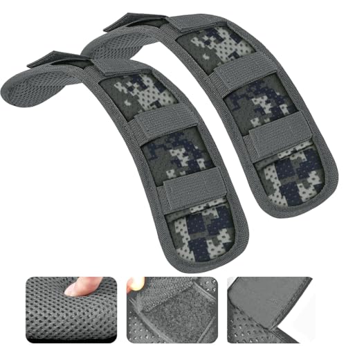 ZINZ 2-Pack Universal Shoulder Pad with Ultra Thick Cushion for Bag Luggage Bag Crossbody, Plus Long & Anti-Slip & Breathable,CA01FL01 - color: Ca01fl01