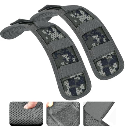 ZINZ 2-Pack Universal Shoulder Pad with Ultra Thick Cushion for Bag Luggage Bag Crossbody, Plus Long & Anti-Slip & Breathable,CA01FL01 - color: Ca01fl01