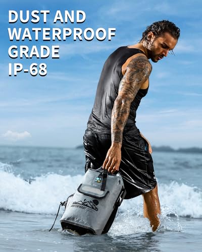 Dry Bag Backpack - color: Grey, size: 30L