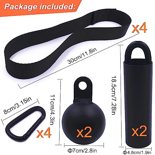 Pull Up Grips Set with Hanging Straps and Strong Carabiner, Finger Strengthener，Forearm, Biceps, Ninja Warrior, Back Muscles Training - color: set