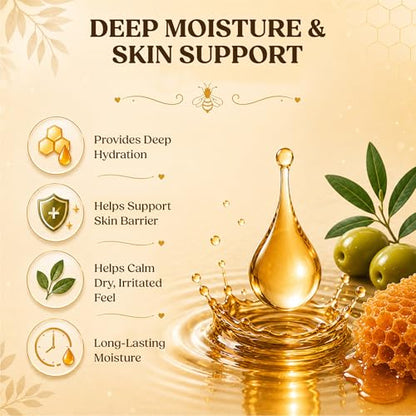 Sweet Bee Magic Organic Honey Bee Balm for Face, Skin & Body - All in One Honey Balm - Beeswax Body Moisturizer - All Natural Aid - 1 jar (2oz) - size: 2 Ounce (Pack of 1)