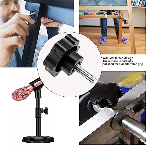 1pcs M4 Star Knobs Nuts for Mechanical Devices Electronic Devices Instruments Furniture Decorations Food and Industrial Equipment Plastic Handle Clamping Knobs - size: M4D
