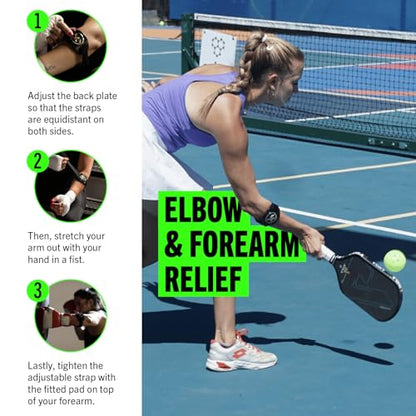 PROBAND BandIT XM Magnetic Arm Band + Therapeutic Exercise Ball Bundle for Elbow & Forearm Pain Relief – Supports Tendonitis, Carpal Tunnel, Tennis & Golfer’s Elbow, Arthritis