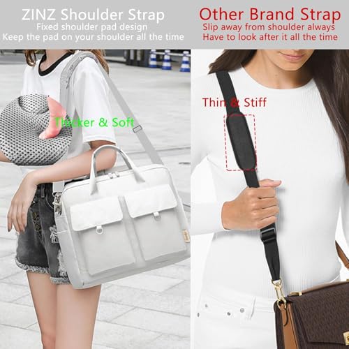 ZINZ Shoulder Strap Universal Bag Strap - 78" Ultra-Thick Padded with Dual Balanced Adjustable Buckles for Briefcase, Travel, Sports, Laptop, Crossbody Bag，Butterfly - color: Butterfly