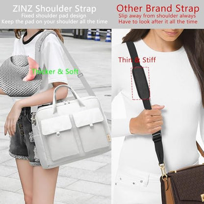 ZINZ Shoulder Strap Universal Bag Strap - 78" Ultra-Thick Padded with Dual Balanced Adjustable Buckles for Briefcase, Travel, Sports, Laptop, Crossbody Bag，Butterfly - color: Butterfly