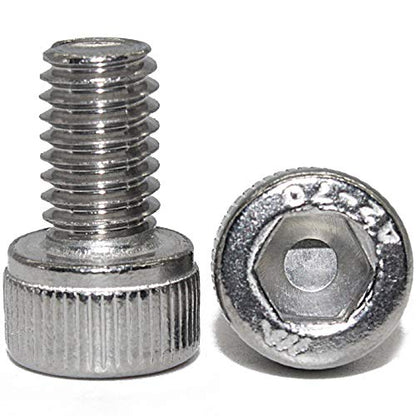 M6-1.0 x 10MM Socket Head Cap Screws,304 Stainless Steel, Quantity 30 - size: M6-1.0 x 10MM