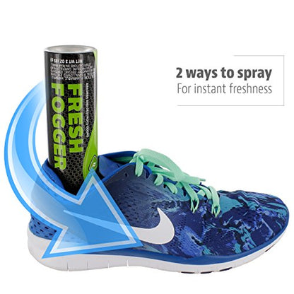 Sof Sole Fresh Fogger Shoe, Gym Bag, and Locker Deodorizer Spray - style: 2 Pack