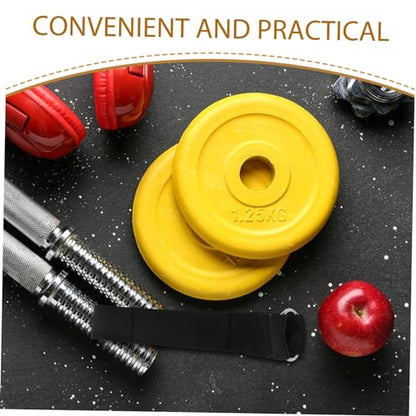 Outanaya Dumbbell Loading Strap for Weight Plates Fitness Belt for Barbell Training Easy Installation Versatile Design for Resistance and Strength Training