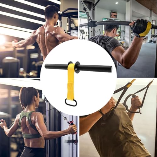 misppro Forearm Strengthener Wrist Roller Grip Strength Iron Exerciser Wrist and Forearm Blaster for Home Gym Arm Strength Fitness 15.75 Inch