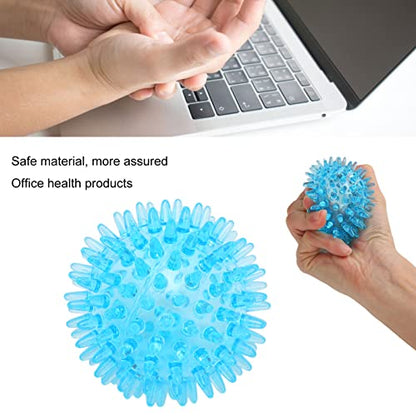 Spiky Massage Ball, Massage Roller Spiky Ball for Hand Wrist Stress Relief (7CM)