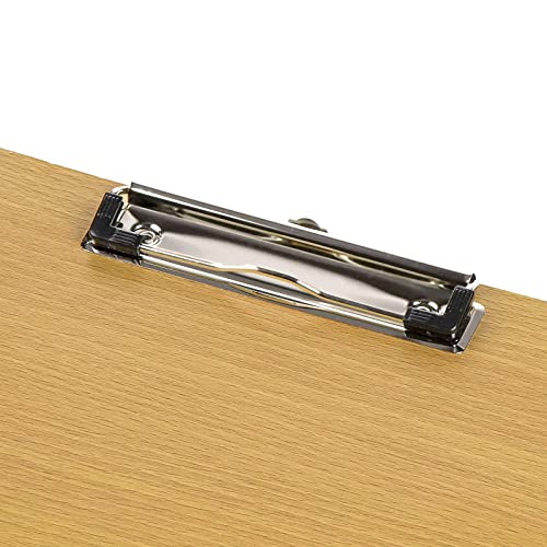 Juvale Wooden Clipboard - 11.5 x 17 in, Natural Wood - Lap Board & Lap Easel - Legal Size Clipboard for Forms - Portable Drawing Board - size: 11.5-x-17-inch