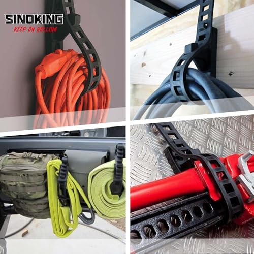 Sinoking Rubber Clamp Mount Kit Car Accessories for Offroad 4X4 parts from 1-3/8" to 4-1/2" (35mm-115mm）in Diameter