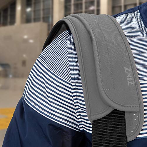 Ultra Thick & Breathable Universal Shoulder Pad Cushion for Bag - Long & Comfort - color: Drak Gray