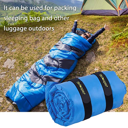 Wisdompro Extra Large 4 Pack 2x37" Hook and Loop Tie Down Straps Heavy Duty | Durable Nylon, Reusable, Long, Wide, Black, Functional, Adjustable Fastening Cinch Strap Cable Cord for Home, Office, Outdoor - size: Extra Large 4 Pack, 2 x 37 Inch