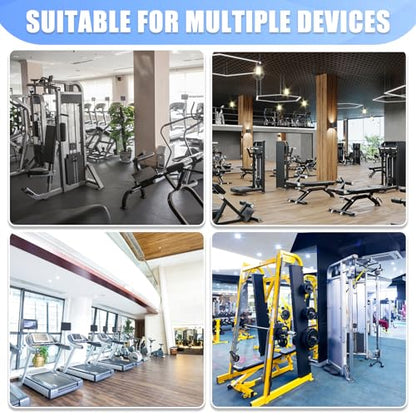 3pcs Weight Stack Pin, Gym Pins for Weight Stack,Weight Lifting Pins for Universal Home Commercial Gym Strength Training Equipment Machine Pin Insert Accessories（3/8 " Diameter / 6 " Locking Space）