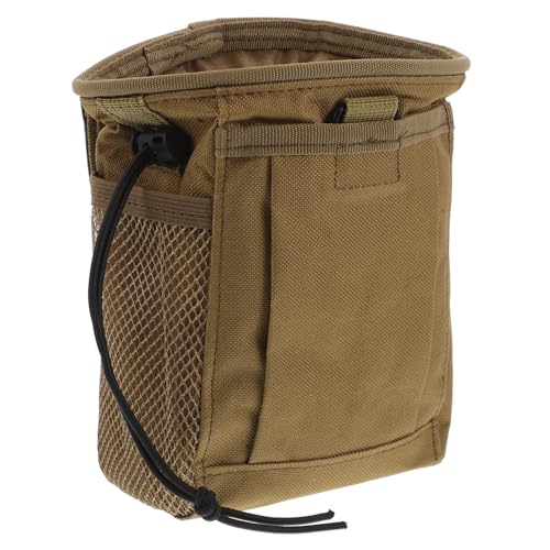 Homoyoyo Adjustable Portable Outdoor Waist Pack Bag Made of Sturdy Oxford Cloth with Drawstring Closure for Hiking and Climbing Hip Pack Utility Pouch