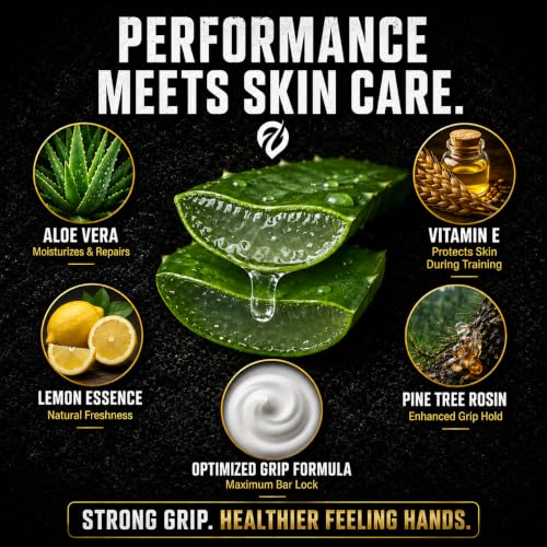 EVMT Brands Liquid Chalk, Mess Free Gym Chalk for Weightlifting, Gymnastics, Rock Climbing, Dancing. Sweat Resistant and Long Lasting for Stronger Grip.