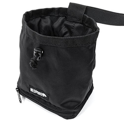 Drawstring Chalk Bag | Highend Rock Climbing Chalk Bag for Bouldering, Weightlifting, Gymnastics | Chalk Pouch with Waist Belt and Zippered Bottom Pocket To Securely Hold iPhone and Valuables