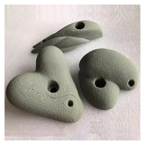 Climbing Kit,Climbing Holds, 5 Pcs Resin Rock Climbing Holds,Climbing Hold Kit Beginners, Playground Obstacle Course Training Wall(5pcs-Solid Wall Installation) - size: 5pcs-Solid wall installation