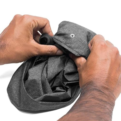 Peak Design Shoe Pouch, Sage, Ultralight Travel Organizer Bag for Shoes or Other Items, Weatherproof Shell, Packs into Itself, Fits 1–2 Pairs of Shoes, Works with Peak Design Travel Bags
