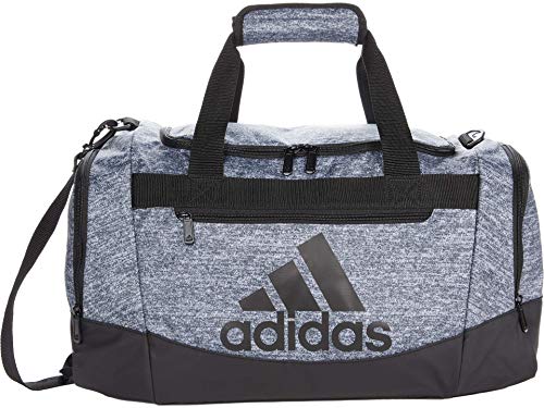 adidas Unisex Defender 4.0 Gym Duffel Bag for Men and Women - color: Jersey Onix Grey/Black, style: Unisex Defender 4.0 Gym Duffel Bag for Men and Women