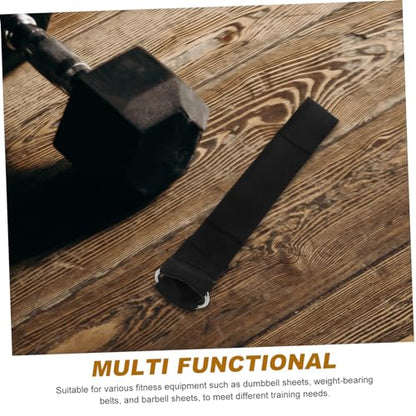 Outanaya Dumbbell Loading Strap for Weight Plates Fitness Belt for Barbell Training Easy Installation Versatile Design for Resistance and Strength Training