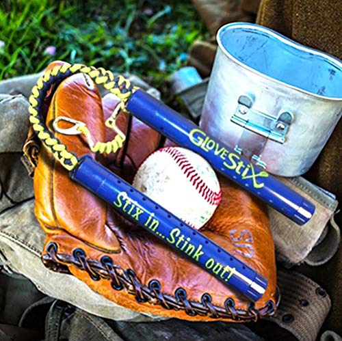 Glovestix Deodorizer & Odor Eliminator for Sports Gloves, Shoes, Bags, Gear
