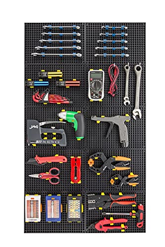 Metal Hanging Hooks 4.33 inch / 110 mm 10 Pcs - Accessory for Organizer Genie Pegboards to Organize Tools - style: Metal Hooks 4.33 inch / 110 mm - 10 pieces per pouch