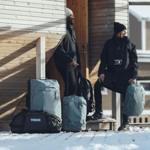 Thule Chasm Duffel bag, Weather-resistant materials, Easy packing, Converts to backpack, Internal pockets, Travel-ready - color: POND GRAY, size: 40L