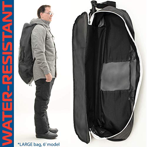 Athletico Snowshoe Bag - Snow Shoe Backpack For Carrying, Packing, and Storing Snowshoes - size: Small