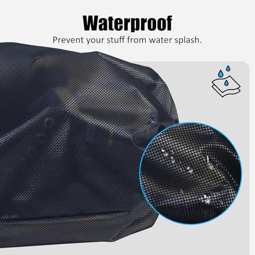 Gloppie Shoe Bags for Travel, (4-Pack) Shoe Storage Bag with Drawstring, Packing Organizer for Sneakers, Gym, Luggage, Closet, Weekender Overnight Travel Essentials - style: 4-pack