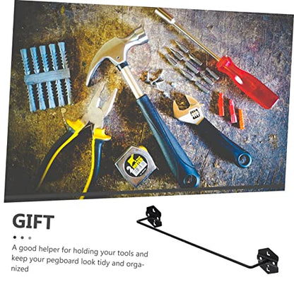 Homoyoyo Heavy Duty Hardware Storage Hanging Board Office Peg Board Organizer Tool Hooks for Garage Wall