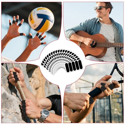 Guirnd Bowling Tape 100 PCS, Black Elastic Bowling Thumb Tape for Bowlers Exercise Sport, Sweat Absorbing Bowling Finger Tape for Women and Men, Finger Tape for Bowlers