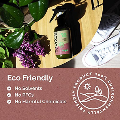 Kaps Eco-Friendly Shoe Deodorant | Odour Eliminator Spray for Sneakers, Trainers, Shoes | Plant-Based | 200ml Fresh Shoe Deodorizer Spray From Kaps | Made in Europe