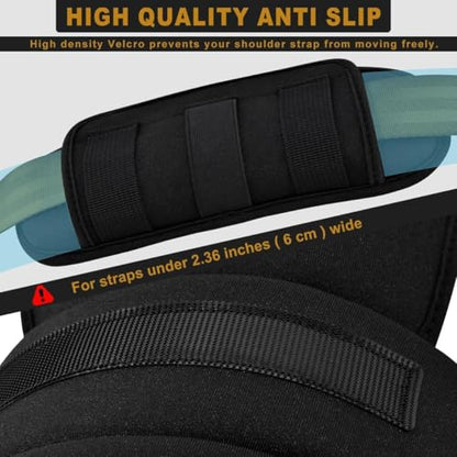 ZINMARK 1Pcs Tactical Shoulder Pad, Ultra-Thick Comfort Cushion for Vest Straps, Backpacks, Breathable & Shock-Absorbing,1Pcs-Black - color: 1pcs-black
