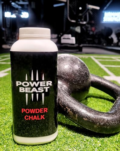 Powder Chalk Bottle Gym 120 Gr - 4.3 Oz, Gym Chalk, Magnesium Carbonate for Better Grip, Weightlifting, Rock Climbing, Gymnastics, Bouldering, Weightlifting, Pool Billiards.