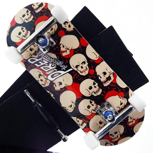 P-REP V2 Pro Performance Complete Wooden Fingerboard 34mm - Skull