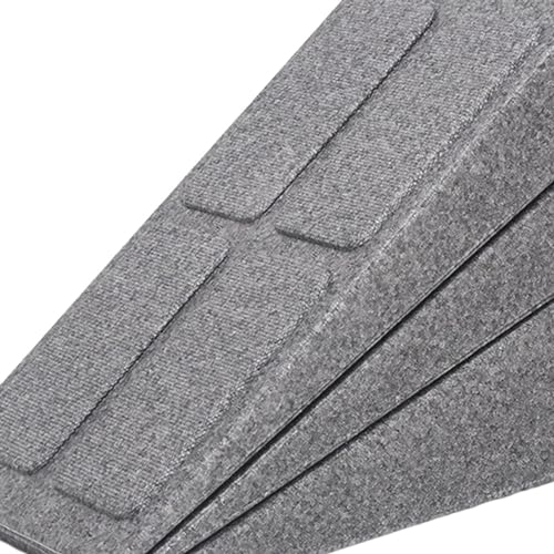3 Pieces Brick Squat Wedge Block Foam Slant Board PETG Lightweight Cushion Reduces Injury Risk Suitable for Exercise Fitness Gym